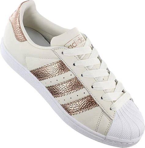 adidas superstar wit met goud dames|Adidas Superstar broek.